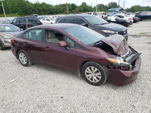 Photo 4 from auction – 2012 HONDA CIVIC LX with VIN 19XFB2F53CE095622