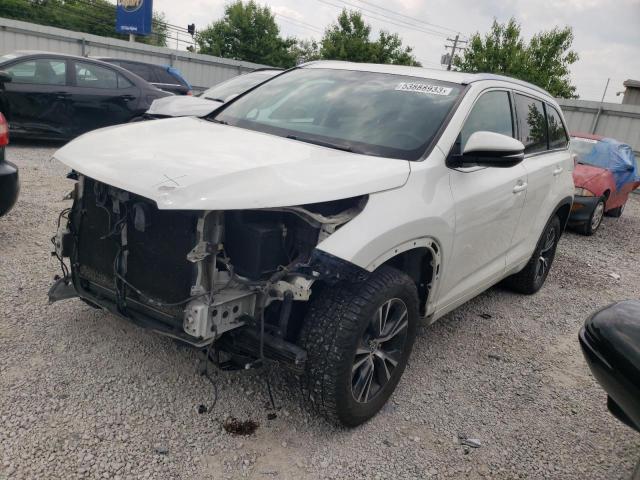 TOYOTA HIGHLANDER 2016 with VIN 5TDKKRFHXGS129620 - Photo from auction