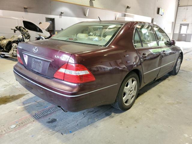 Photo 3 from auction – 2004 LEXUS LS 430 with VIN JTHBN36F540167529