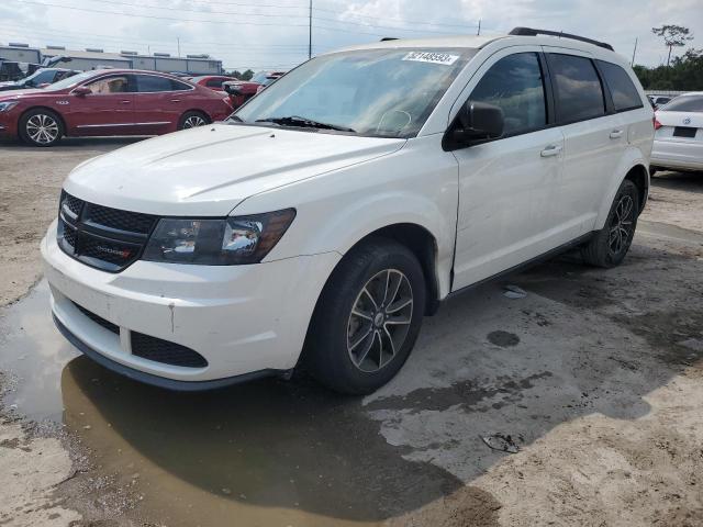 DODGE JOURNEY SE 2018 with VIN 3C4PDCAB5JT243263 - Photo from auction