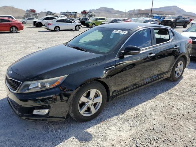 KIA OPTIMA LX 2015 with VIN 5XXGM4A70FG423366 - Photo from auction