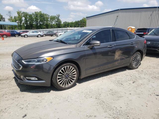 FORD FUSION SE 2017 with VIN 3FA6P0T93HR122935 - Photo from auction