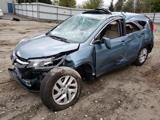 HONDA CR-V EX 2016 with VIN 2HKRM4H53GH640445 - Photo from auction