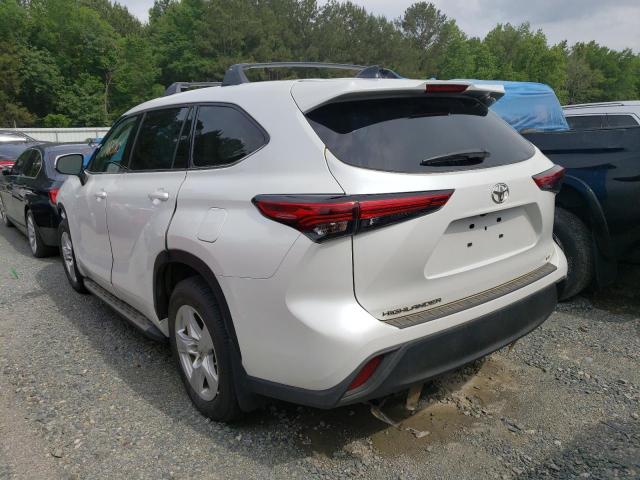 Photo 2 from auction – 2022 TOYOTA HIGHLANDER with VIN 5TDZZRAH7NS143148