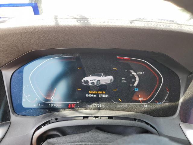 Photo 9 from auction – 2022 BMW 430I with VIN WBA23AT00NCJ49075
