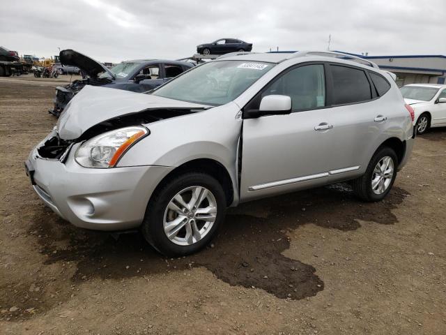 NISSAN ROGUE S 2013 with VIN JN8AS5MT6DW519819 - Photo from auction