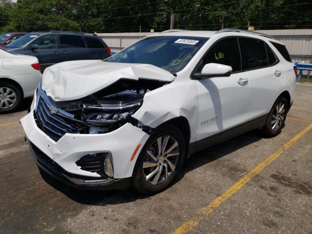 CHEVROLET EQUINOX PR 2022 with VIN 3GNAXNEV4NS190801 - Photo from auction