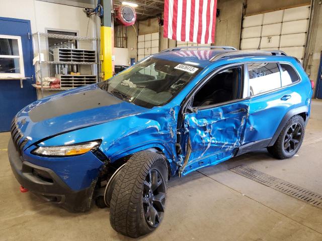 Photo 1 from auction – 2017 JEEP CHEROKEE T with VIN 1C4PJMBS3HW664299