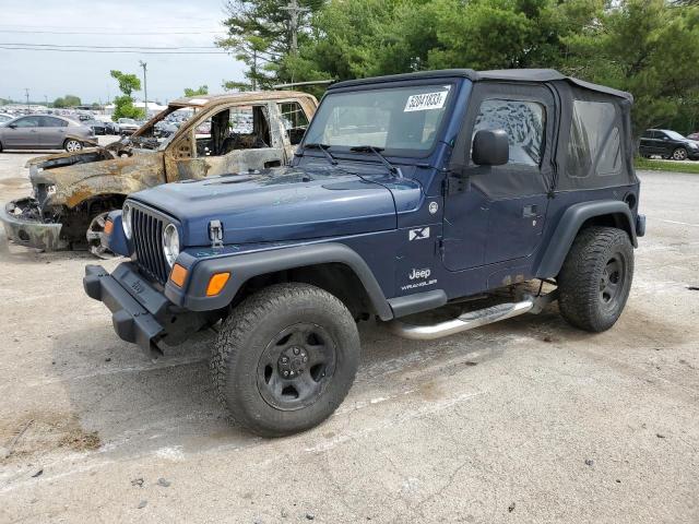 JEEP WRANGLER X 2006 with VIN 1J4FA39S46P747608 - Photo from auction