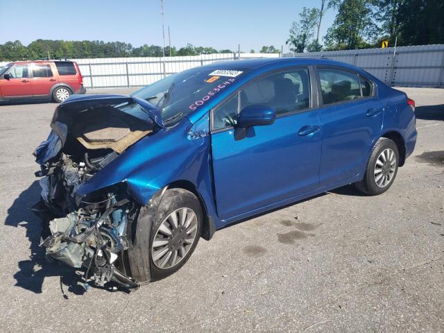 HONDA CIVIC LX 2015 with VIN 19XFB2F57FE060067 - Photo from auction
