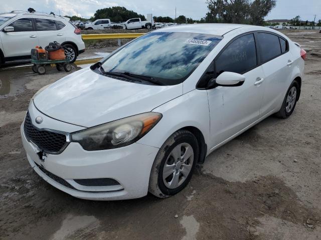 KIA FORTE LX 2014 with VIN KNAFK4A67E5075140 - Photo from auction