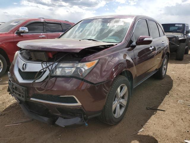 Photo 1 from auction – 2011 ACURA MDX TECHNO with VIN 2HNYD2H61BH522365