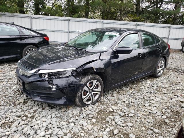 HONDA CIVIC LX 2018 with VIN 19XFC2E51JE034362 - Photo from auction
