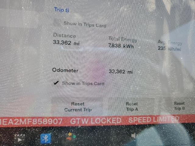 Photo 9 from auction – 2021 TESLA MODEL 3 with VIN 5YJ3E1EA2MF858907