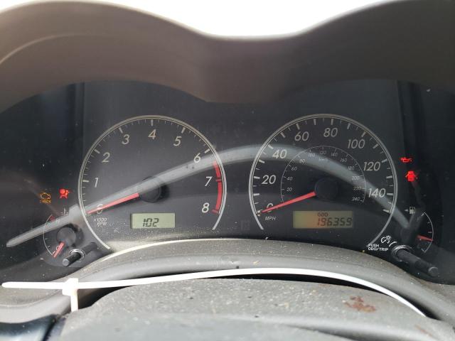 Photo 9 from auction – 2009 TOYOTA COROLLA BA with VIN JTDBL40E99J000329