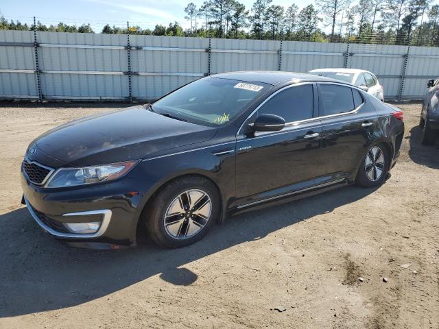 KIA OPTIMA HYB 2013 with VIN KNAGM4AD6D5061502 - Photo from auction