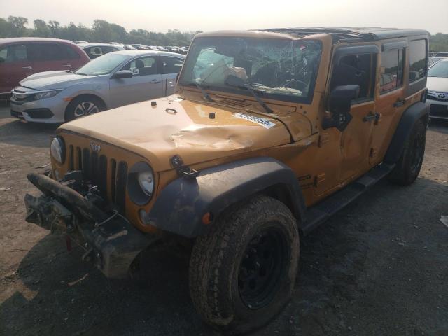 JEEP WRANGLER U 2014 with VIN 1C4BJWDG4EL313834 - Photo from auction