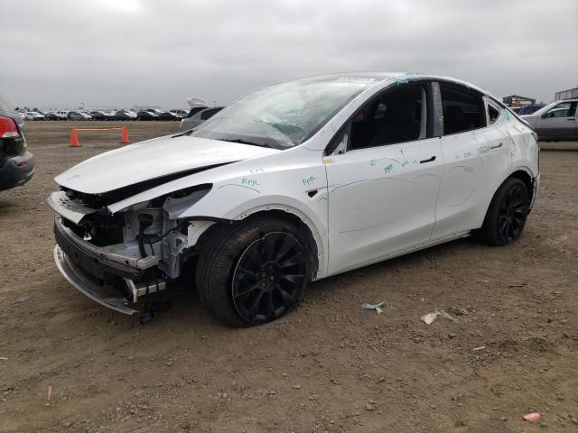 TESLA MODEL Y 2021 with VIN 5YJYGDEE0MF141426 - Photo from auction