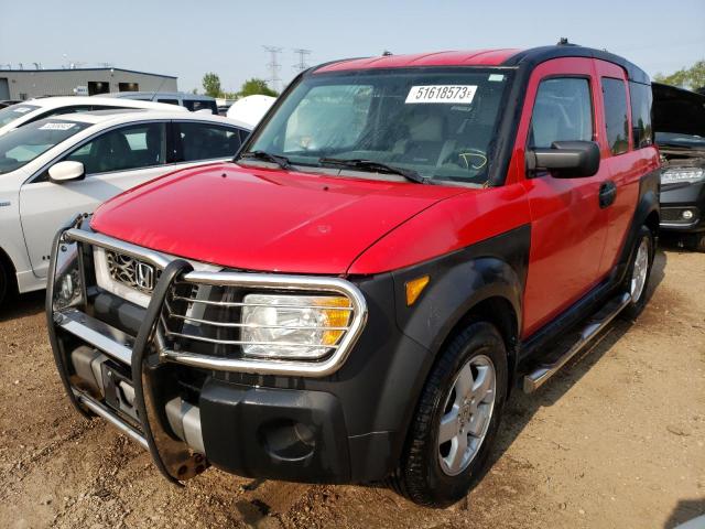 HONDA ELEMENT EX 2005 with VIN 5J6YH28645L029596 - Photo from auction