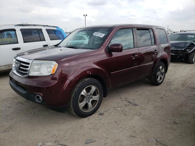 HONDA PILOT EXL 2012 with VIN 5FNYF4H66CB063918 - Photo from auction