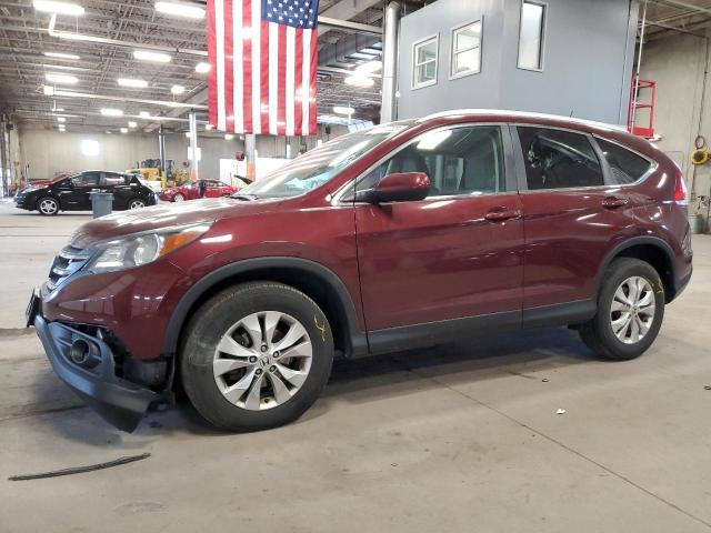 HONDA CR-V EXL 2014 with VIN 5J6RM4H79EL055728 - Photo from auction