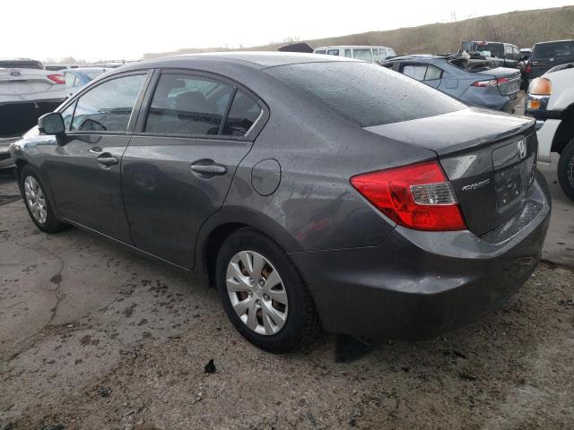 Photo 2 from auction – 2012 HONDA CIVIC LX with VIN 2HGFB2F56CH578463