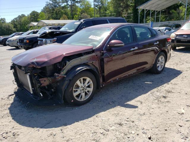 KIA OPTIMA LX 2018 with VIN 5XXGT4L39JG229893 - Photo from auction