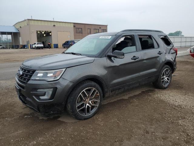 FORD EXPLORER S 2017 with VIN 1FM5K8GT5HGB90858 - Photo from auction