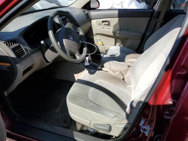 Photo 7 from auction – 2009 KIA SPECTRA EX with VIN KNAFE222395664103