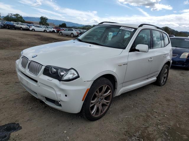 BMW X3 3.0SI 2008 with VIN WBXPC93408WJ09224 - Photo from auction