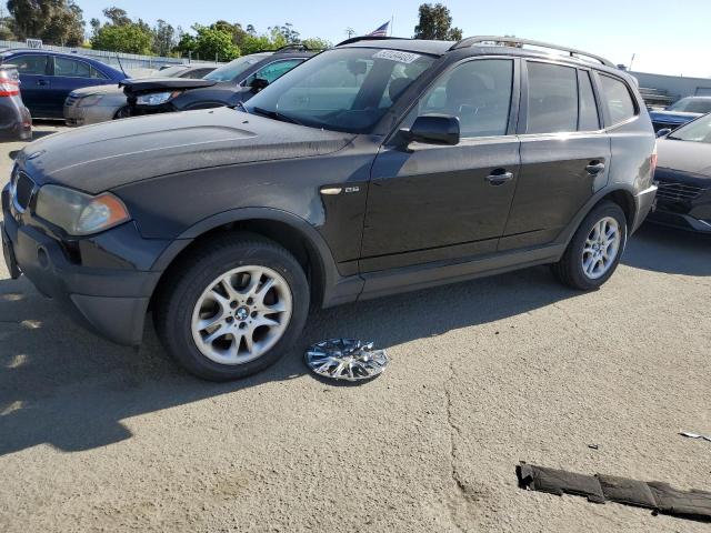 BMW X3 2.5I 2005 with VIN WBXPA73455WC47544 - Photo from auction