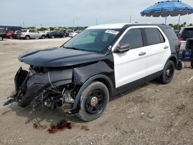 FORD EXPLORER P 2017 with VIN 1FM5K8AR4HGA63077 - Photo from auction