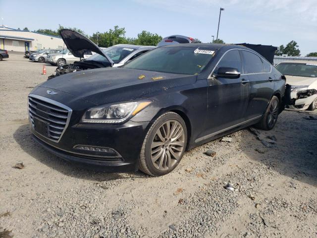 HYUNDAI GENESIS 5. 2015 with VIN KMHGN4JF2FU037624 - Photo from auction