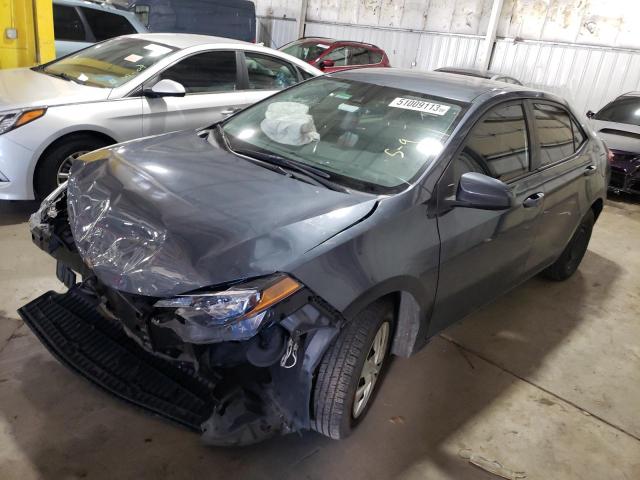 TOYOTA COROLLA LE 2018 with VIN 2T1BPRHE9JC980599 - Photo from auction