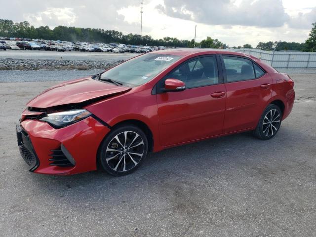 TOYOTA COROLLA L 2017 with VIN 5YFBURHE4HP700395 - Photo from auction