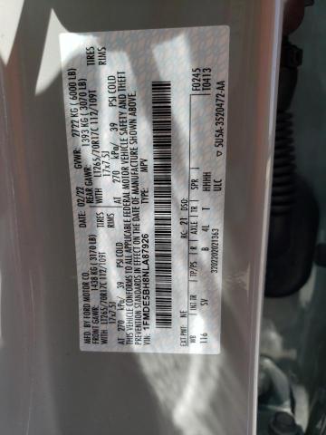 Photo 14 from auction – 2022 FORD BRONCO BAS with VIN 1FMDE5BH8NLA87926