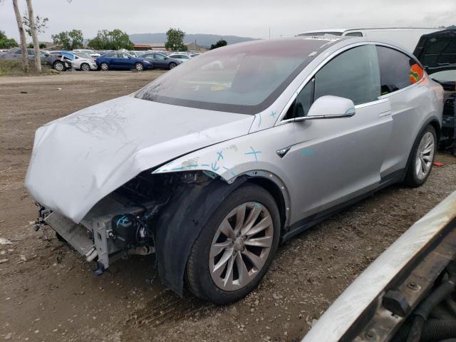 TESLA MODEL X 2018 with VIN 5YJXCBE22JF090539 - Photo from auction