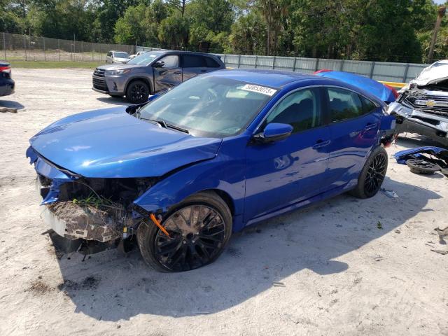 HONDA CIVIC LX 2017 with VIN 2HGFC2F58HH553651 - Photo from auction