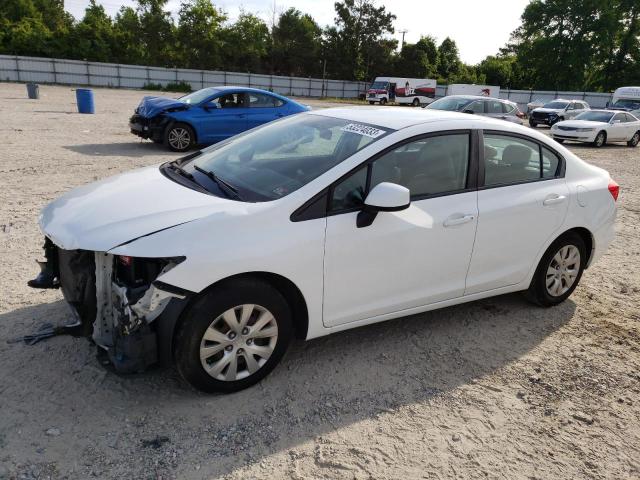 HONDA CIVIC LX 2012 with VIN 19XFB2F50CE330185 - Photo from auction
