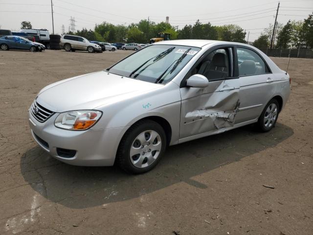 KIA SPECTRA EX 2009 with VIN KNAFE222595667858 - Photo from auction