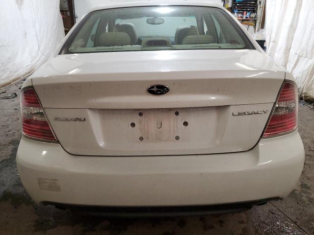Photo 6 from auction – 2006 SUBARU LEGACY 2.5 with VIN 4S3BL626567201767