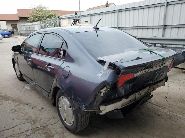 Photo 2 from auction – 2008 HONDA CIVIC HYBR with VIN JHMFA36288S029519