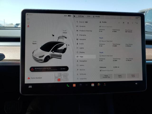 Photo 9 from auction – 2023 TESLA MODEL 3 with VIN 5YJ3E1EA1PF420125