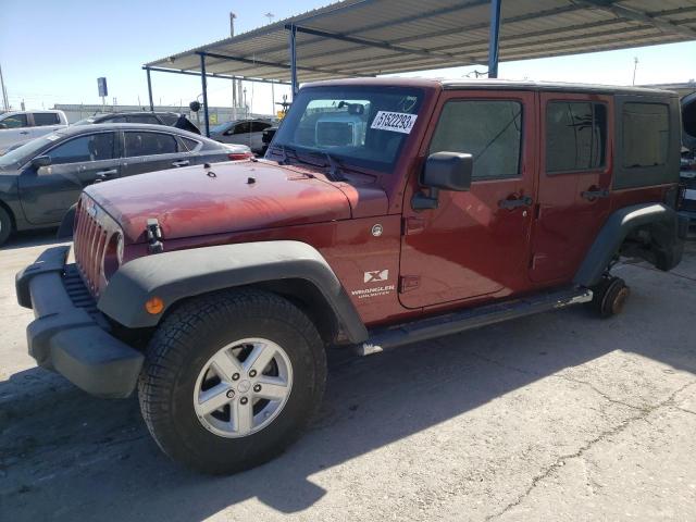 JEEP WRANGLER U 2008 with VIN 1J4GA39118L523475 - Photo from auction