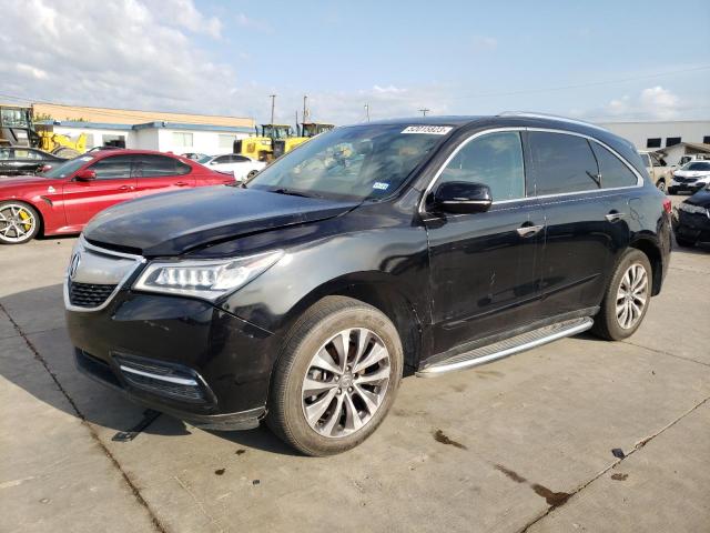 ACURA MDX TECHNO 2014 with VIN 5FRYD4H66EB003208 - Photo from auction