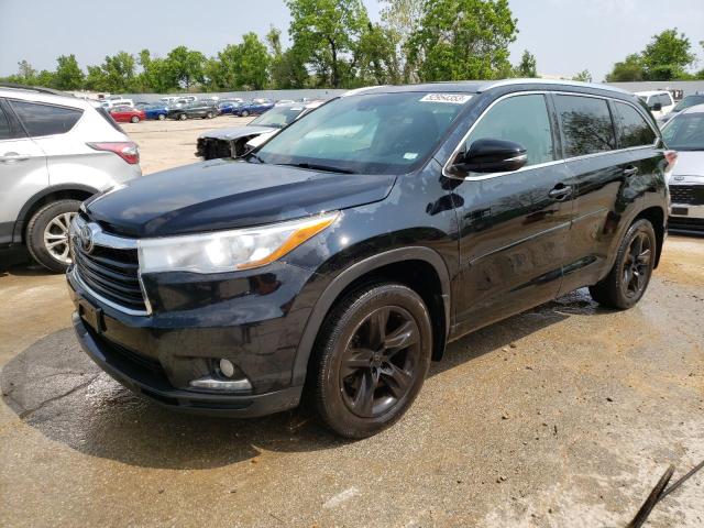 TOYOTA HIGHLANDER 2015 with VIN 5TDDKRFH4FS080731 - Photo from auction