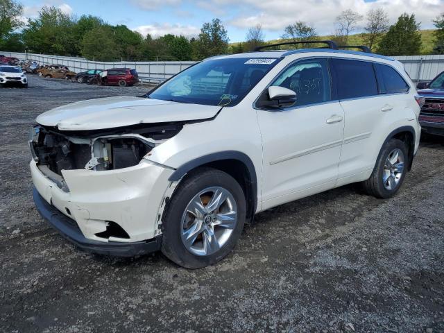 TOYOTA HIGHLANDER 2016 with VIN 5TDDKRFH7GS336541 - Photo from auction
