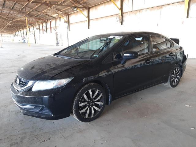 HONDA CIVIC LX 2015 with VIN 19XFB2F50FE119699 - Photo from auction