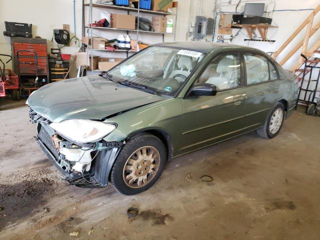 HONDA CIVIC LX 2004 with VIN 2HGES16574H623675 - Photo from auction