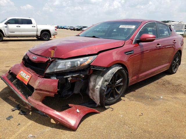 KIA OPTIMA EX 2014 with VIN 5XXGN4A78EG325598 - Photo from auction